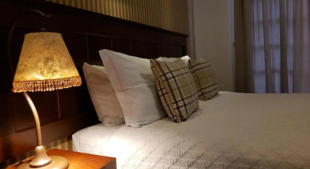 Люкс Deluxe с балконом Pousada Cheverny - Fácil acesso ao centrinho e Baden Bar