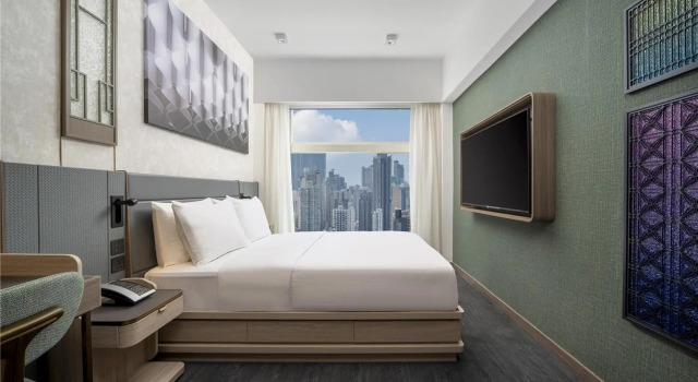 Двухместный номер Standard с видом на город Motto by Hilton Hong Kong Soho