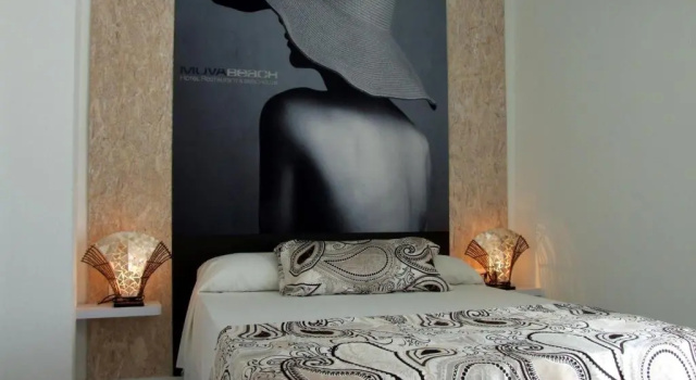 Двухместный номер Standard с балконом и с видом на море Hotel Muva Beach