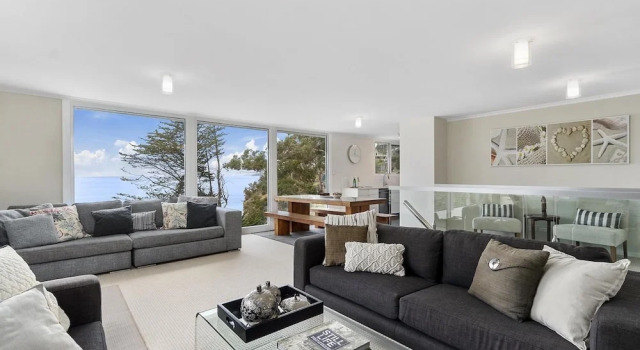 Hidden Bay - 5 BR luxury waterfront, Buchen Sie Hotel West Hobart Tasmanien