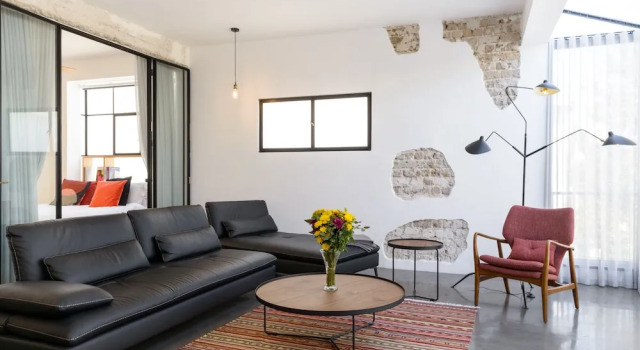 Luxury 2BR apartment Basel Area, Забронировать Апартаменты/квартира Апартаменты Тель-Авива, рядом с Парк независимости, Апартаменты/квартира
