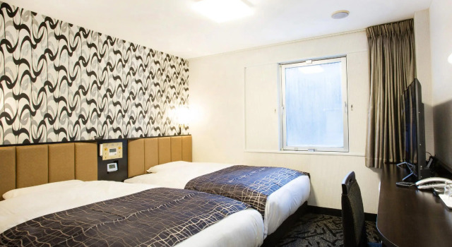 Двухместный номер Standard APA Hotel Hakodate Ekimae