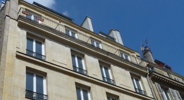 Кровать в общем номере Helussi Hôtel