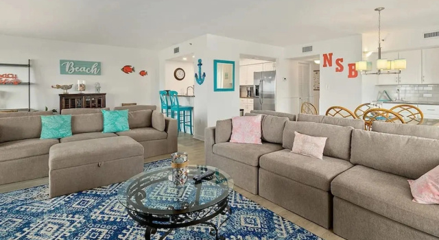 Коттедж Oceanview 3 Bedroom Condo New Smyrna Beach FL