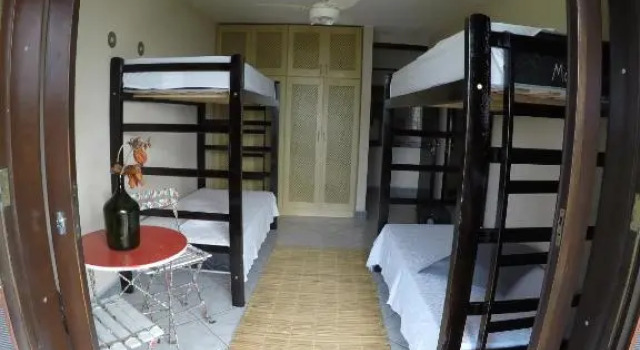 Кровать в общем номере Hostel House 84