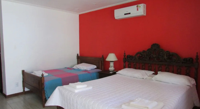 Семейный люкс с балконом Hotel Pousada Ipitanga IV