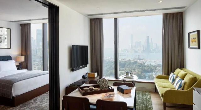 Апартаменты Superior c 1 комнатой с видом на гавань Little Tai Hang