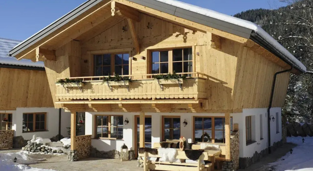 Chalet in ski Area in Wagrain With Sauna and Pool, Забронировать Шале Виллы Ваграйн, рядом с Гондольный подъемник Графенбергбан, Вилла