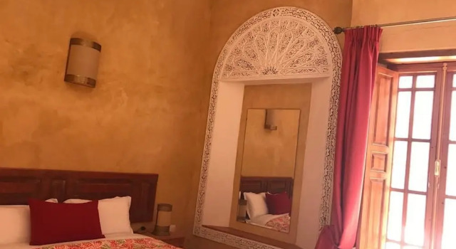 Süper çift kişilik oda Riad Jasmins & Spa
