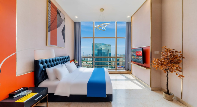 Апартаменты Doria Apartment Zhengjia Golden Palace(Canton Fair Free Shuttle)