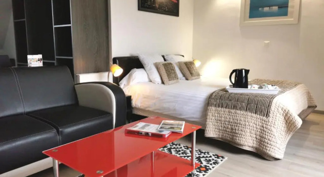 Четырёхместный номер Standard Les Terrasses de Saumur Hotel & Spa
