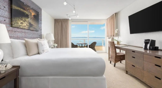 Двухместный номер Standard с балконом и oceanfront Pacific Edge Hotel