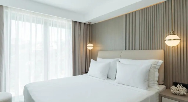 Двухместный номер Deluxe с видом на море Bodrum Astrid Hotel