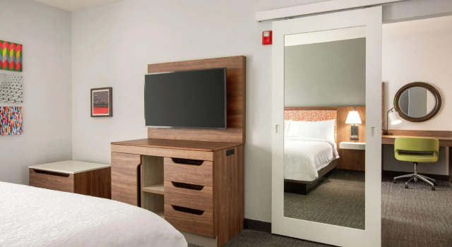 Двухместный номер Accessible Hampton Inn & Suites Houston-Cypress Station