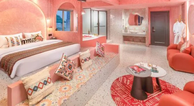 Люкс Manhui Yisu Intelligent Cinema Art Hotel