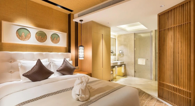 Двухместный клубный номер Standard с видом на море Wyndham Grand Plaza Royale Wenchang