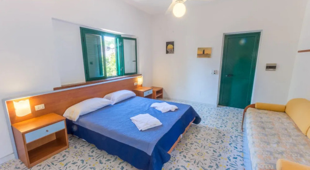 1 soveværelse i lejlighed med altan med haveudsigt Vulcano Blu Residence