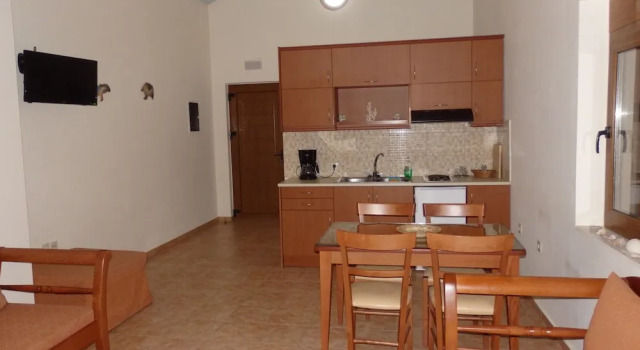 Студия Superior с балконом и с видом на море Ravdoucha Beach Studios