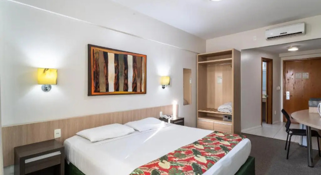 Двухместный номер Standard Eko Residence Hotel - próximo a Santa Casa e Auditório Araujo Vianna