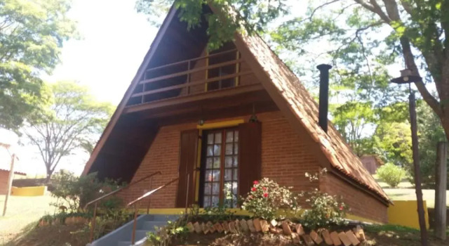Шале c 1 комнатой Chalé Represa Recanto Varanda do Sol