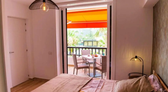 Apartment With 2 Bedrooms in Playa de la Américas, With Wonderful City View, Balcony and Wifi Near the Beach, Book Apartment Hotels in Tenerife with Parking, Parking