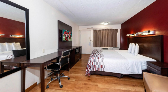 Двухместный номер Deluxe Red Roof Inn Chicago - Lansing