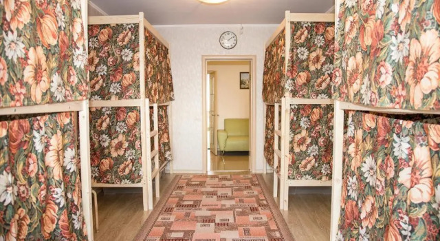 Кровать в общем номере (мужской номер) Green Hostel Kuzminki