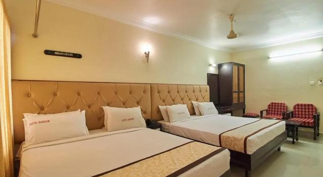 Семейный номер Standard с красивым видом из окна Hotel Sangam