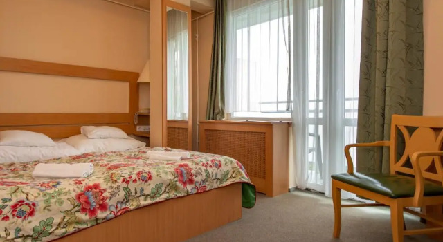 Одноместный номер Standard с балконом Hotel Fit Hévíz