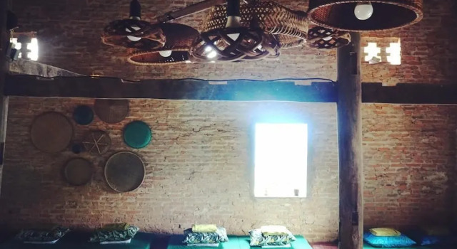 Кровать в общем номере Green Door Ban Gioc - Hostel