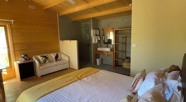 Двухместный номер Standard с балконом и с видом на сад Cabanas de Melides