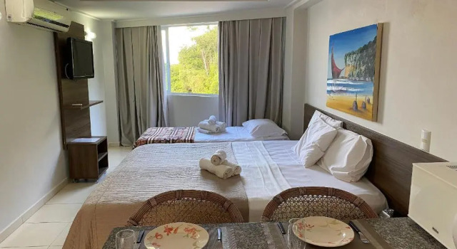 Студия Deluxe Bela Hospedagem - #Blue Sunset 501 - Conforto à beira mar de Cabo Branco