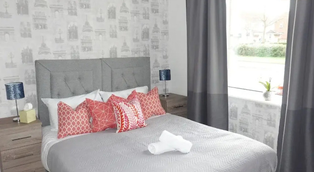Апартаменты Standard One Bedroom Apartment by Klass Living Serviced Accommodation Bellshill - Mossend  Apartment with WIFI  and Parking