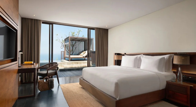 Пентхаус с бассейном люкс Sky с 2 комнатами с видом на океан Six Senses Bali