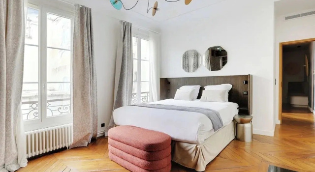 Spacious Home in Paris-republique, Забронировать Апарт-отель Париж Иль-де-Франс, рядом с Улица Фран-Буржуа