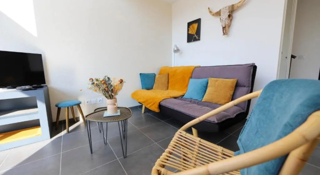 Les Choucas - appartement duplex lumineux avec parking
