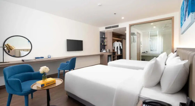 Двухместный номер Deluxe с видом на парк Poseido Hotel Quảng Bình
