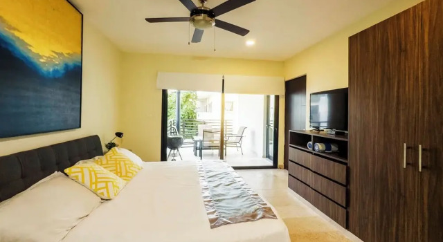Melittas Stylish 2Bed,2Bath-Condo Near Beach - 6 Guests, Rezerwuj Apartament Playa del Carmen Quintana Roo