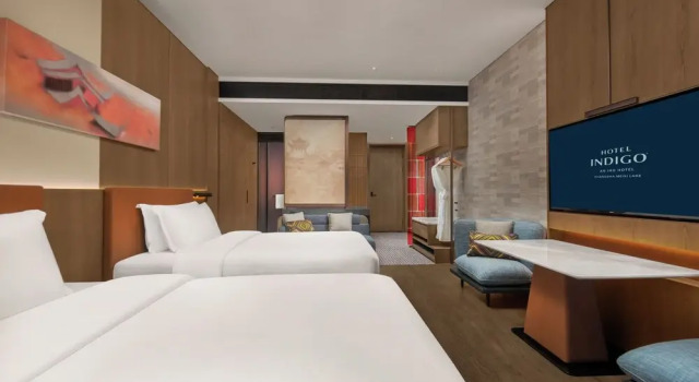 Четырёхместный номер Standard Hotel Indigo Changsha Meixi Lake
