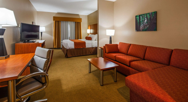 Двухместный люкс Best Western Plus Finger Lakes Inn & Suites