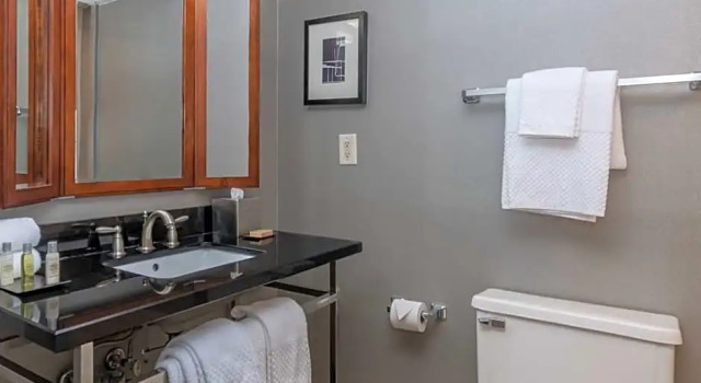 Люкс с видом на реку DoubleTree by Hilton New Bern - Riverfront