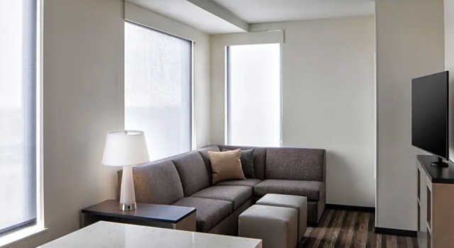 Двухместный люкс с кухней c 1 комнатой Hyatt House Denver Aurora Anschutz Medical Campus