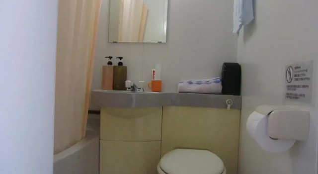 Standard Vierer Zimmer mit Balkon Minshuku Getto