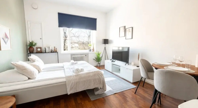 Апартаменты Comfort 2ndhomes Cozy Apartment with Park View