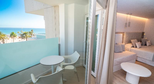 Двухместный номер Standard с балконом и с частичным видом на море Hotel Sahara Playa