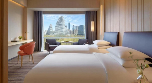 Двухместный номер с видом на парк Hyatt Regency Beijing Wangjing