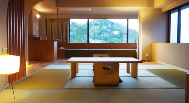 Двухместный номер Deluxe Corner with Tatami Area с видом на горы Negiya Ryofukaku