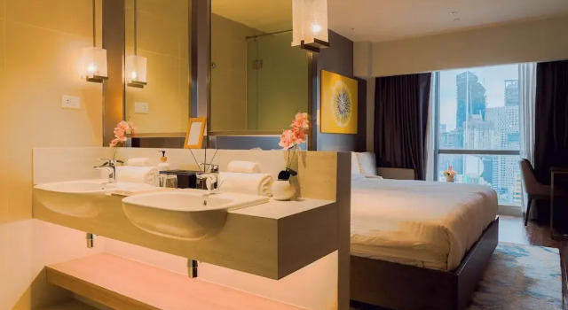Двухместный люкс с видом на реку Hotel Residences at Acqua