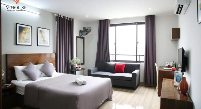 V House 6 Serviced Apartment, Забронировать Апартаменты/квартира Отели Кау Гиай с парковкой, Парковка
