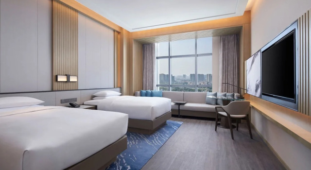 Четырёхместный номер Standard Courtyard by Marriott Foshan